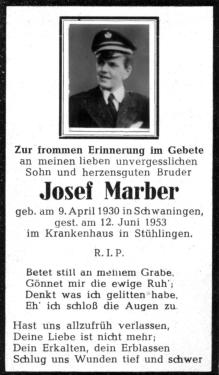 Marber Josef, 12.06.1953