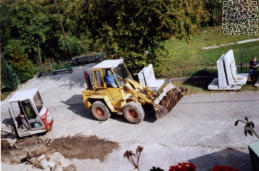 Hofwies Bauarbeiten 2001