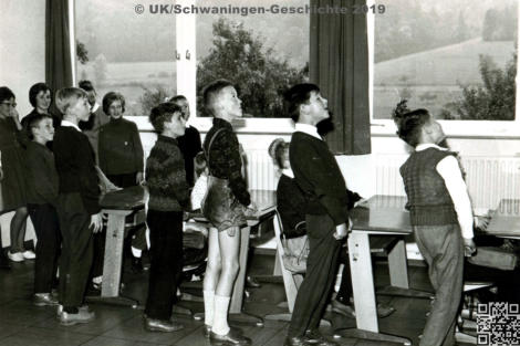 Schwaningen Schule wahrscheinlich um 1965