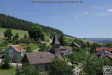 Schwaningen Dorf von oben Juni 2019