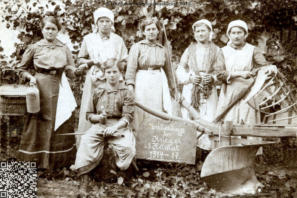 Bauernverein Frauen aus Schwaningen im 1. Weltkrieg