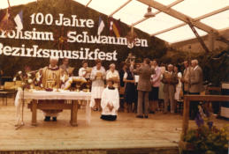 100 Jahre MV Schwaningen im Jahre 1978