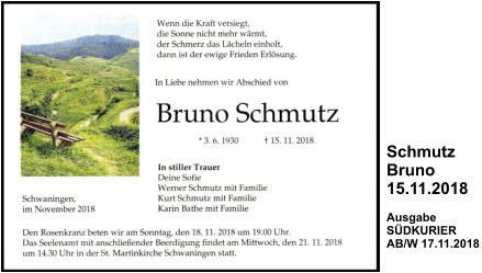 Schmutz Bruno, 15.11.2018