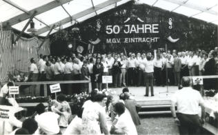 MGV Eintracht Schwaningen - 50 Jahre - Gesamtchor