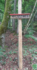 Wegeschilder in Schwaningen