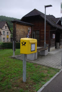 Briefkasten in Schwaningen - neuer Platz